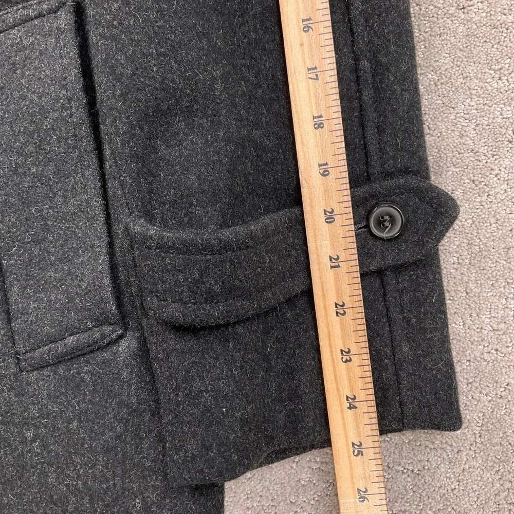 Lakeland Overcoat Mens 42 Charcoal Gray Full Length Heritage‎ Executive Formal